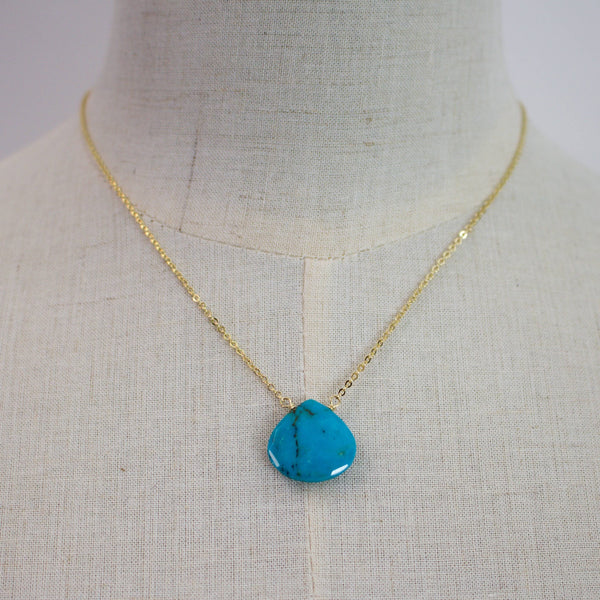 a.v. max - Teardrop Pendant Necklace