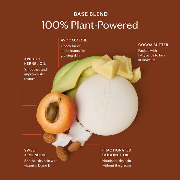 Amber & Vanilla Body Stone | Deep Moisturizing Lotion Bar