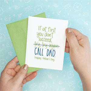 Father's Day Card | Call Dad
