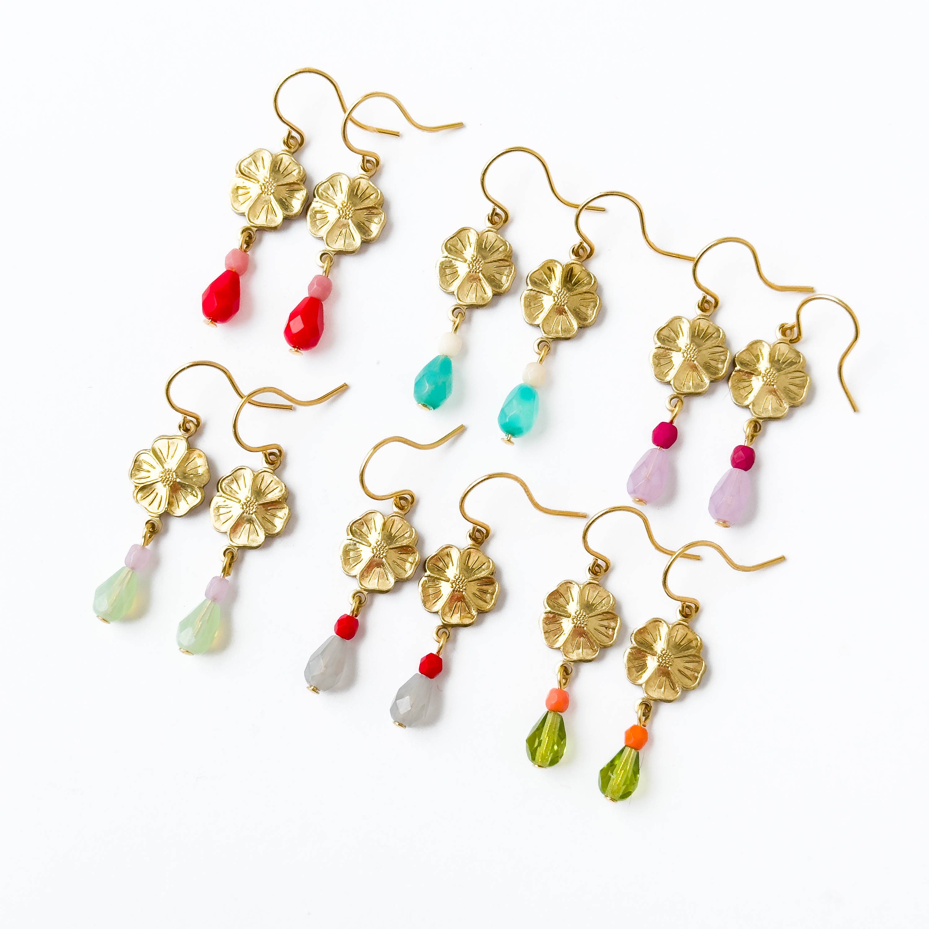 Small Flower Earrings
