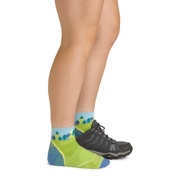 Quest Hike/Trek Jr. Sock | Green