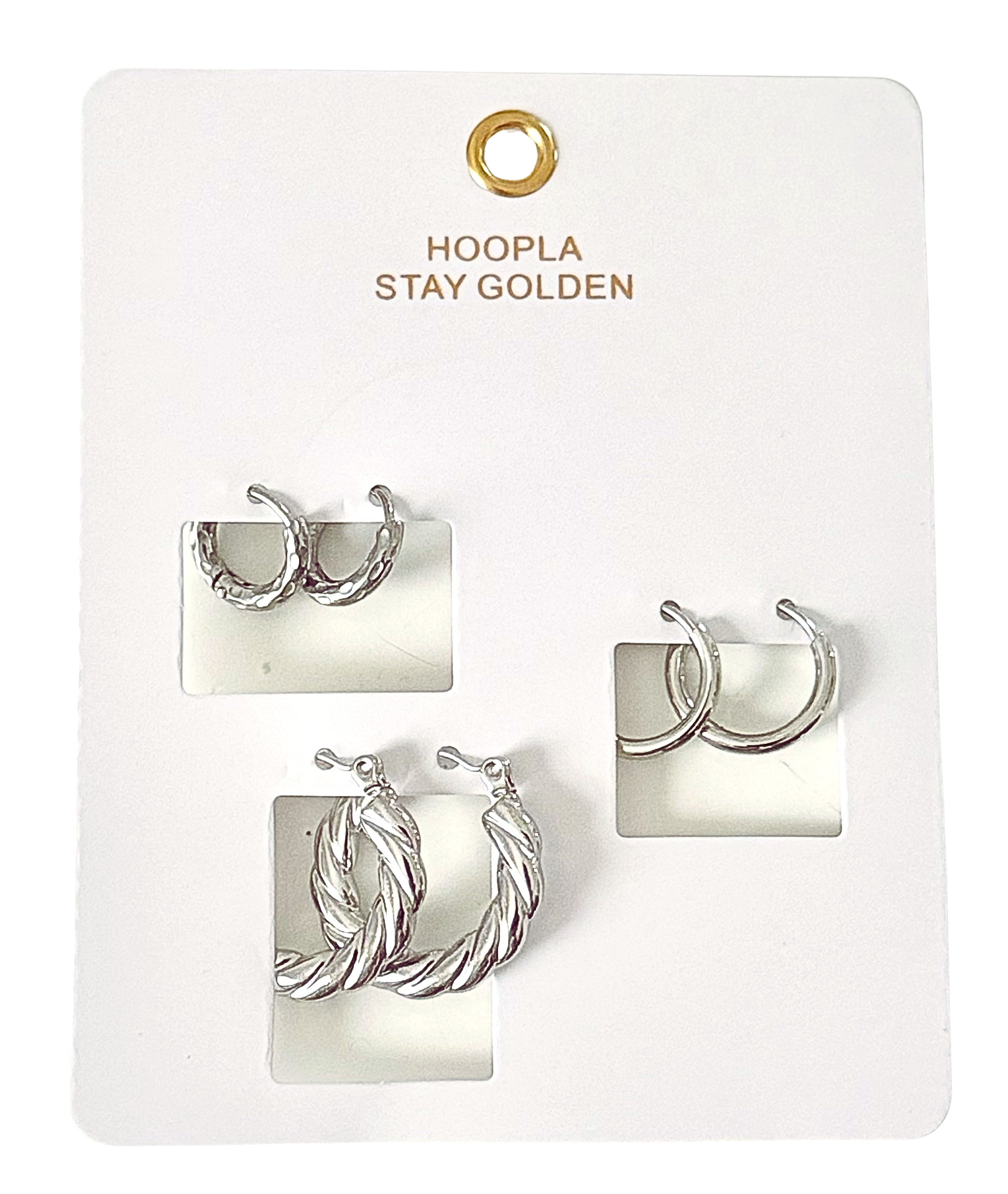 Triple Hoop Earrings