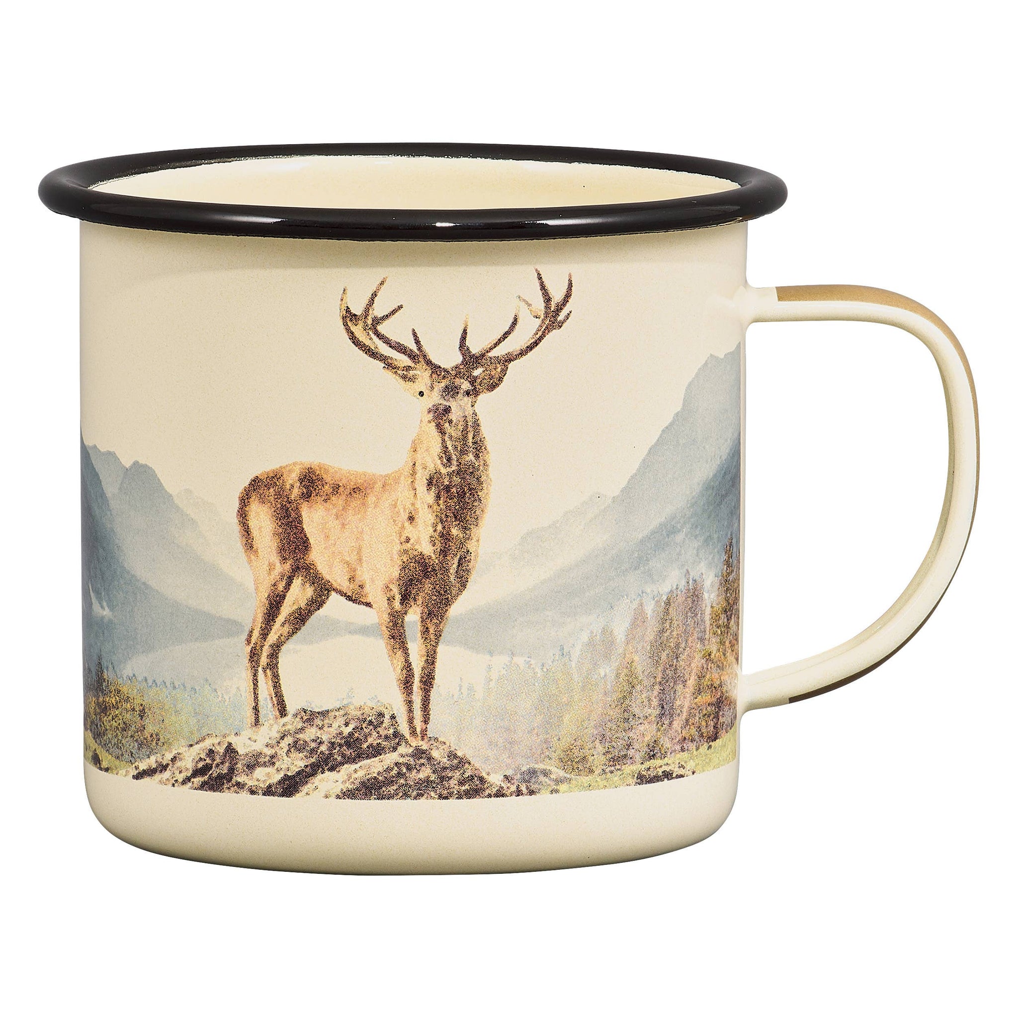 Enamel Mug | Vintage Deer