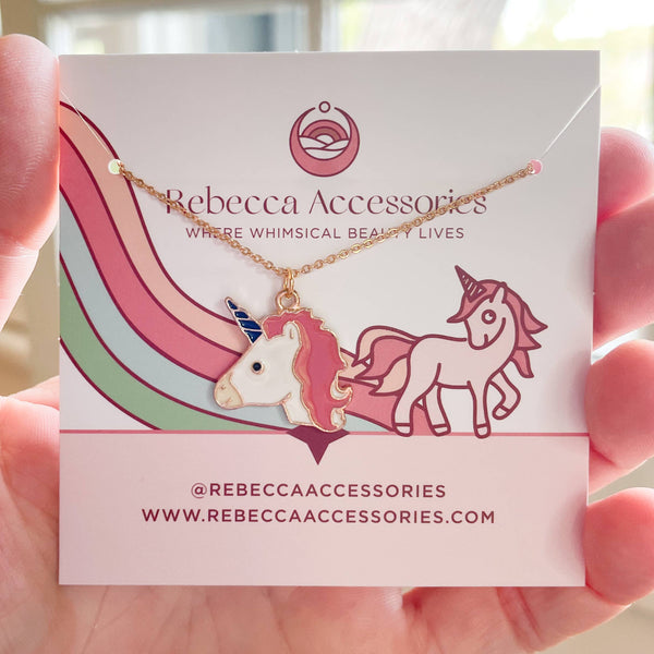 Birthday Unicorn Charm Necklace