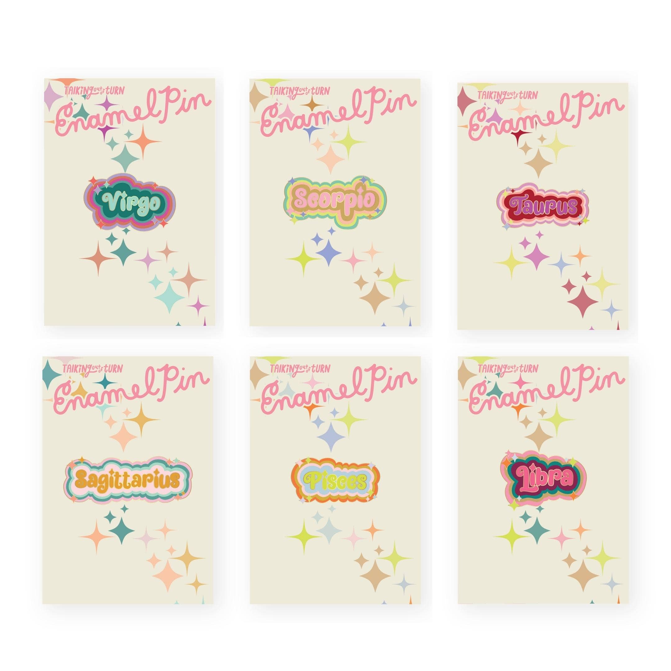 Zodiac Enamel Pin | Scorpio