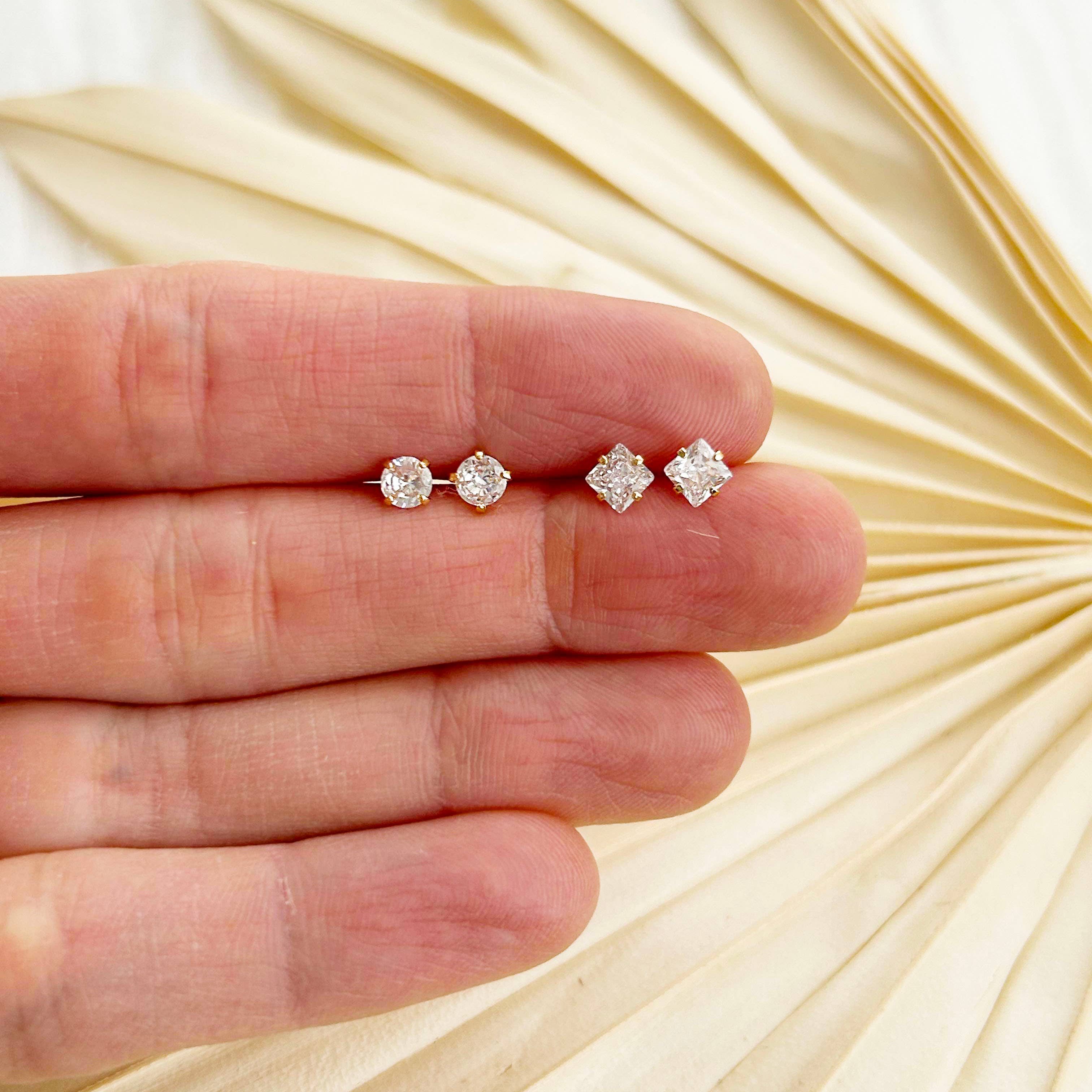Essential CZ Stud Set