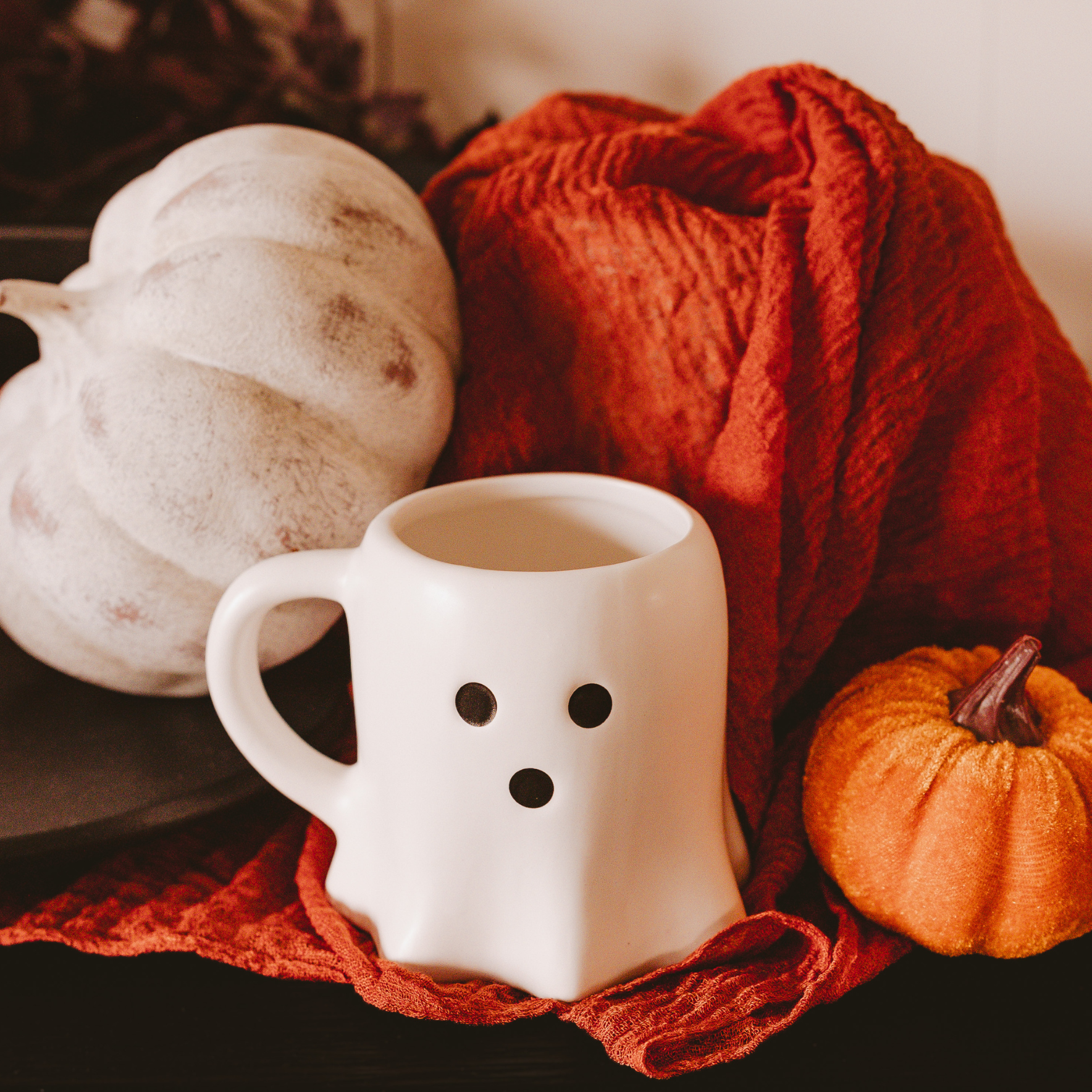 Cream Coffee Mug | Ghost
