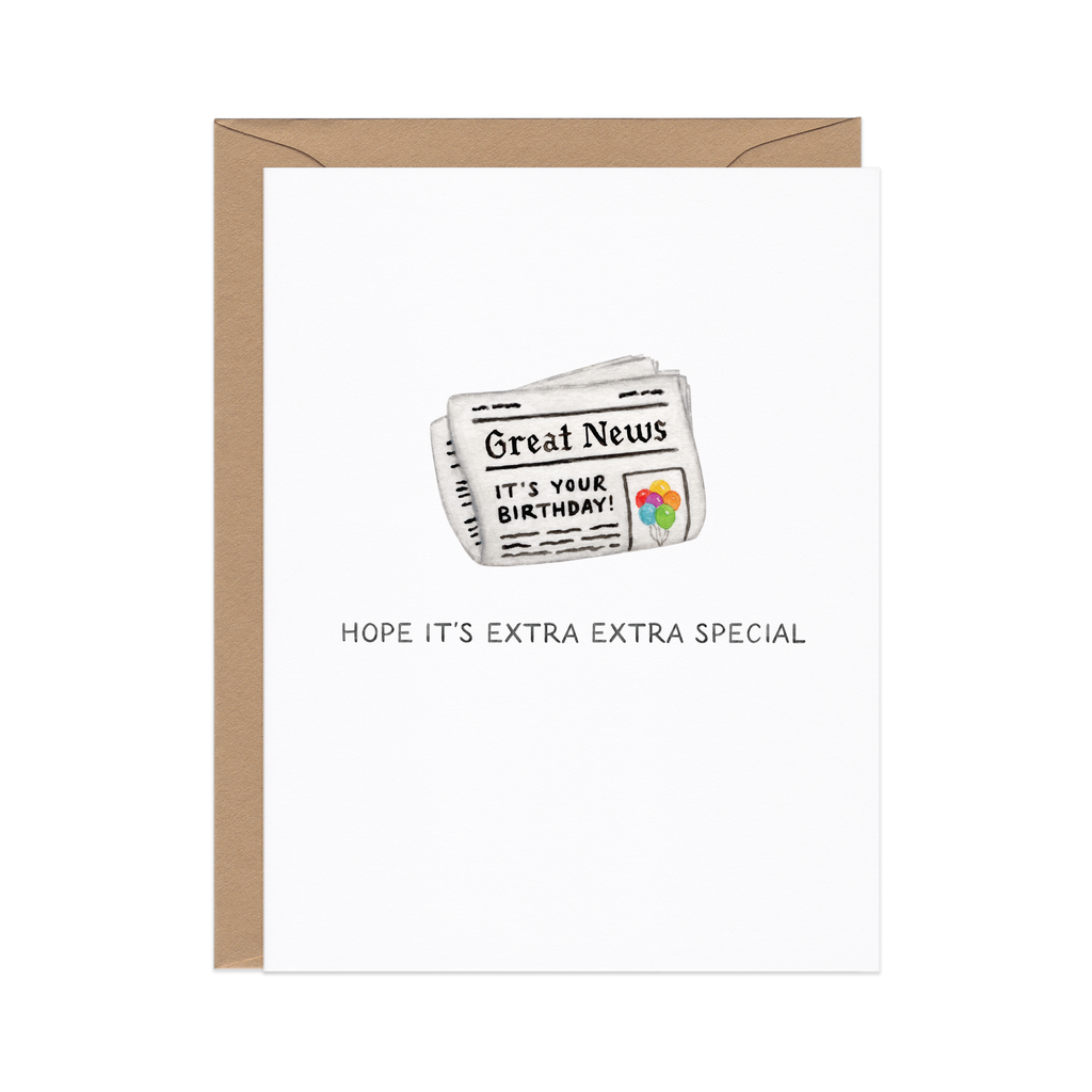 Extra Extra Special Card
