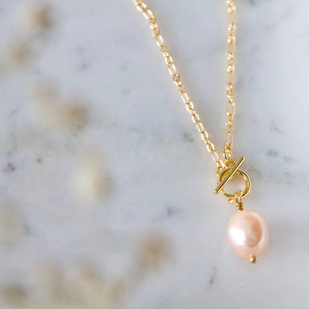 Blush Pearl Necklace
