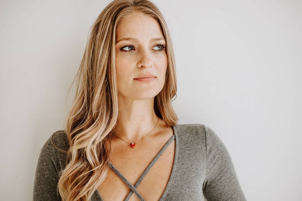 Pendant Necklace | Strawberry