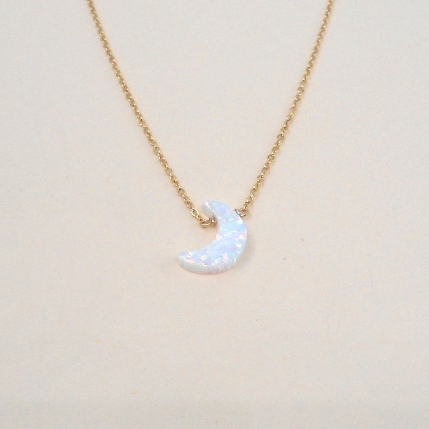 Opalite Moon Necklace