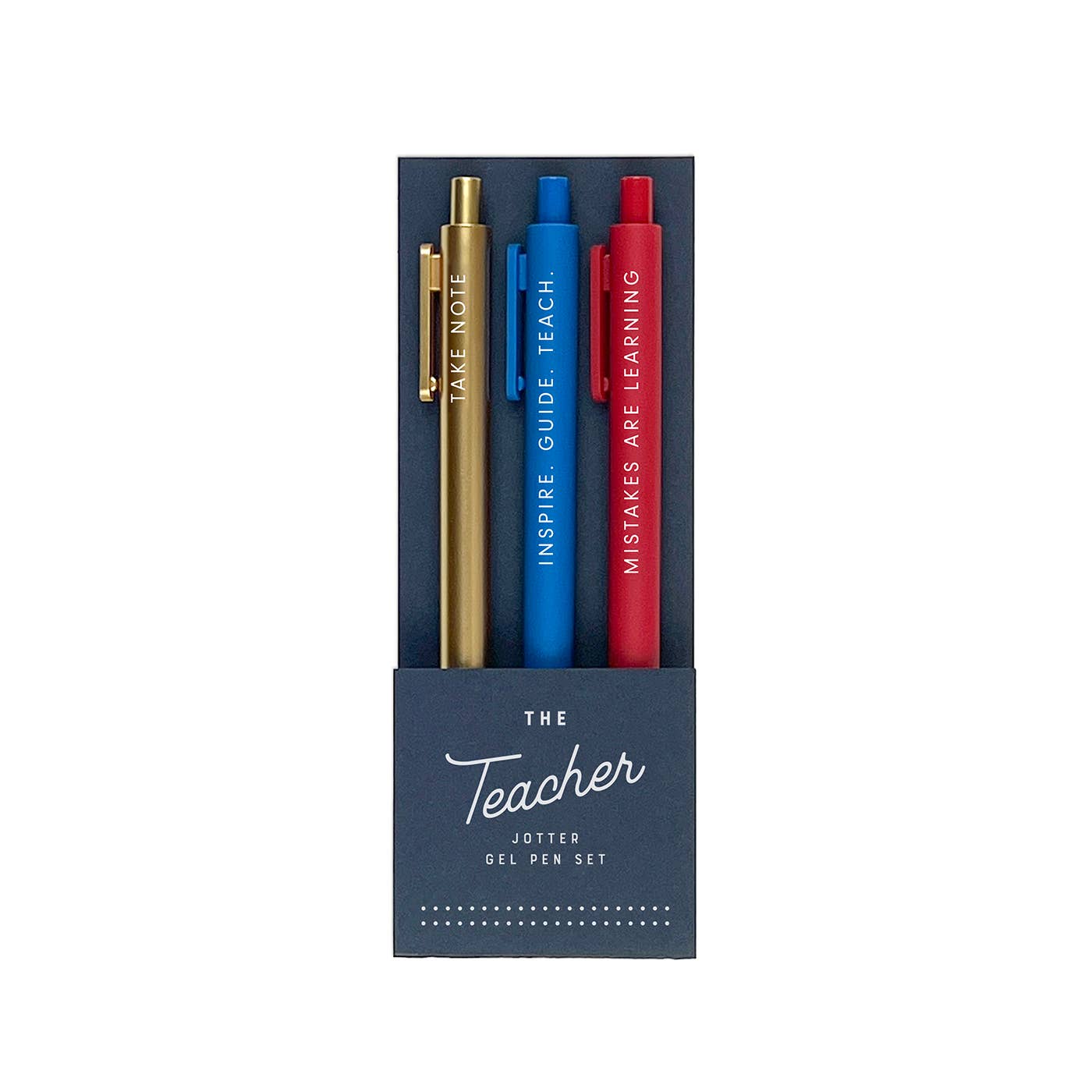 The Teacher Jotter Gel Pens