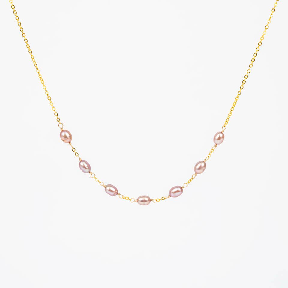 Altiplano - Pink Pearl Strand Necklace