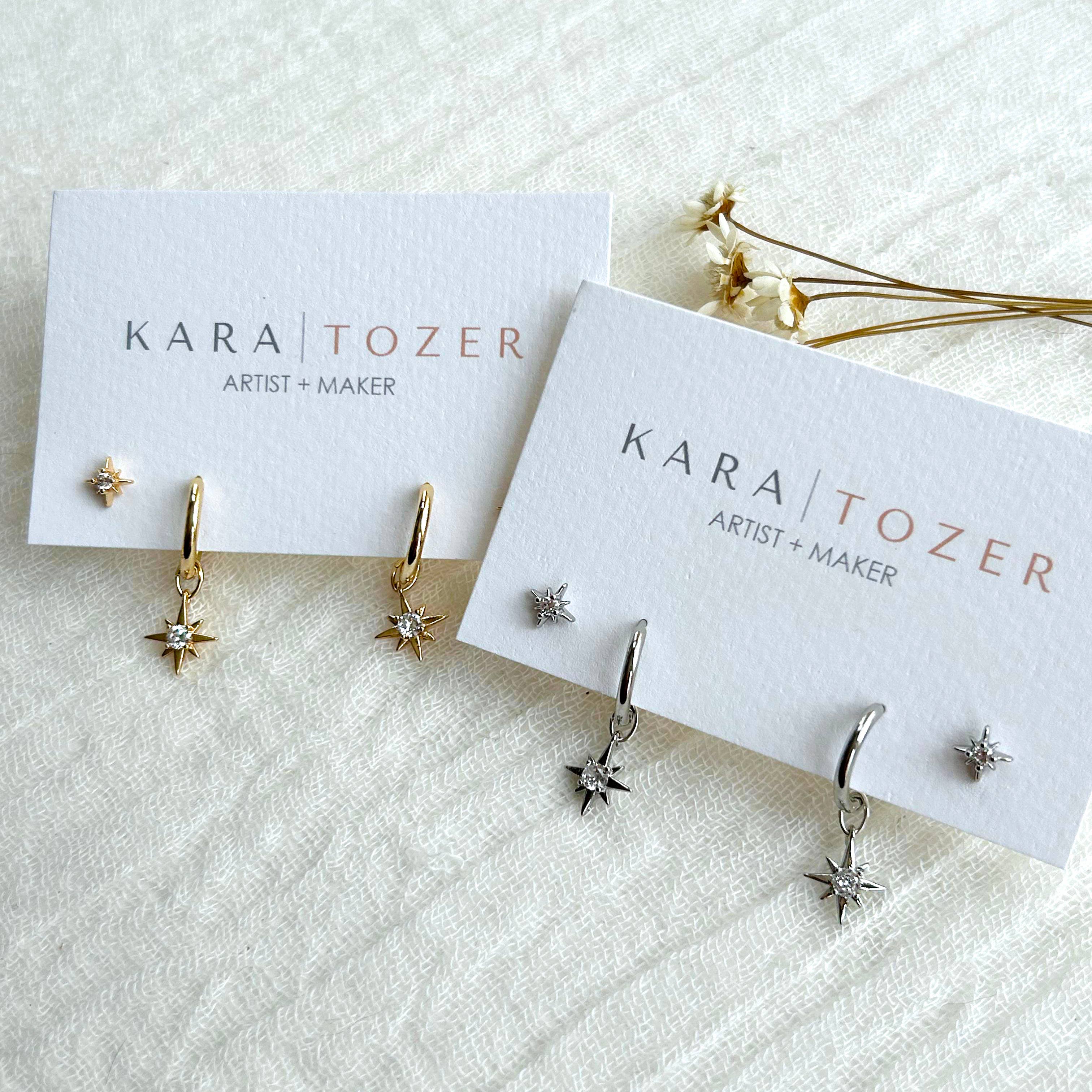 Dainty Star Hoop Stacking Set #5