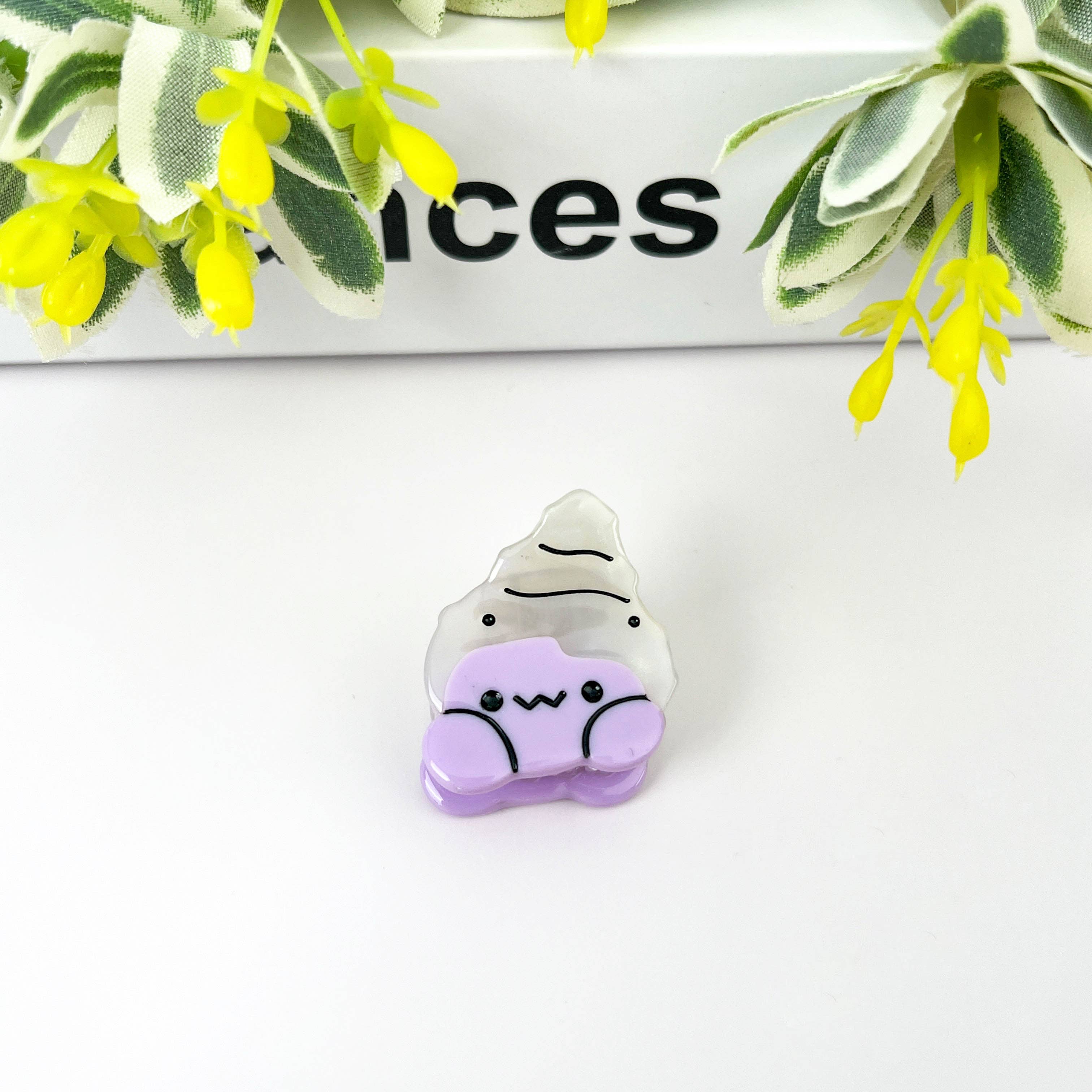 TheDivaSoap - Cute Mini Hair Claw Clip, Marine Animal Hair Clip