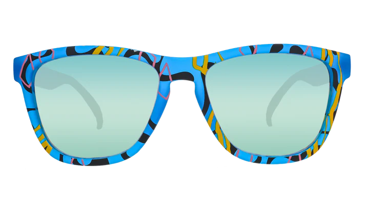 Tropical Maximalism | Boozy Blue Mystery Drink