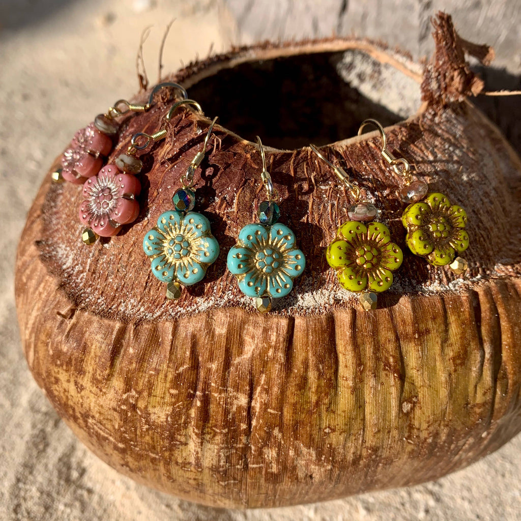 Wild Rose Earrings