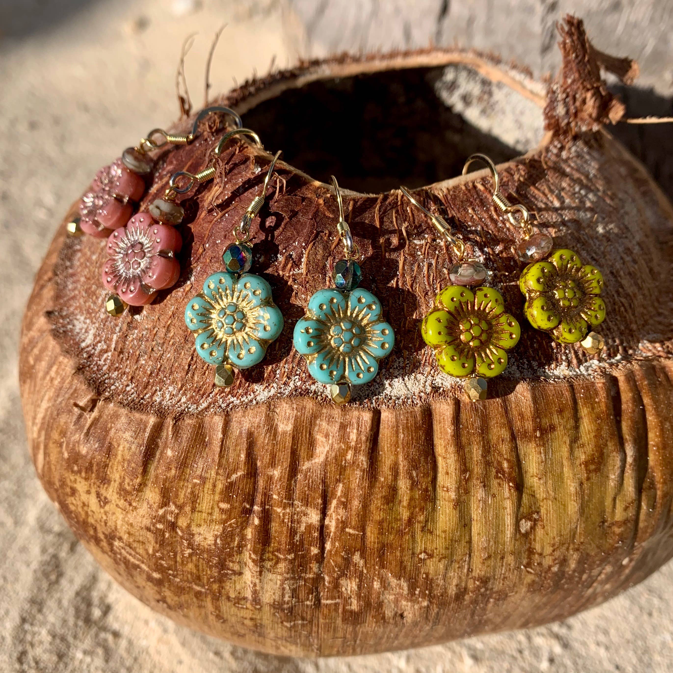 Wild Rose Earrings