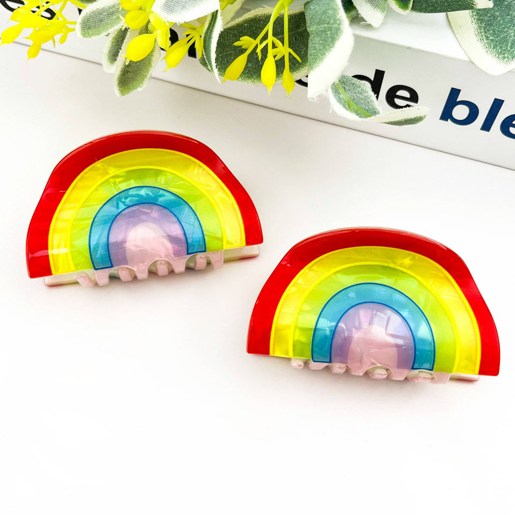 TheDivaSoap - Rainbow Claw Hair Clip