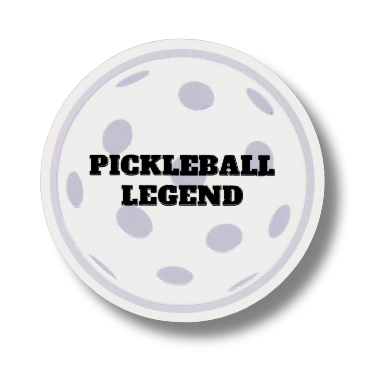 Waterproof Sticker Pickleball Legend