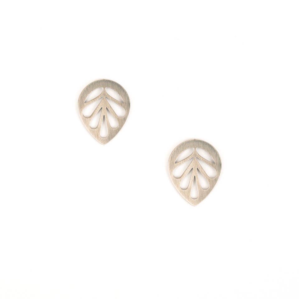 Altiplano - Leaf Post Earrings