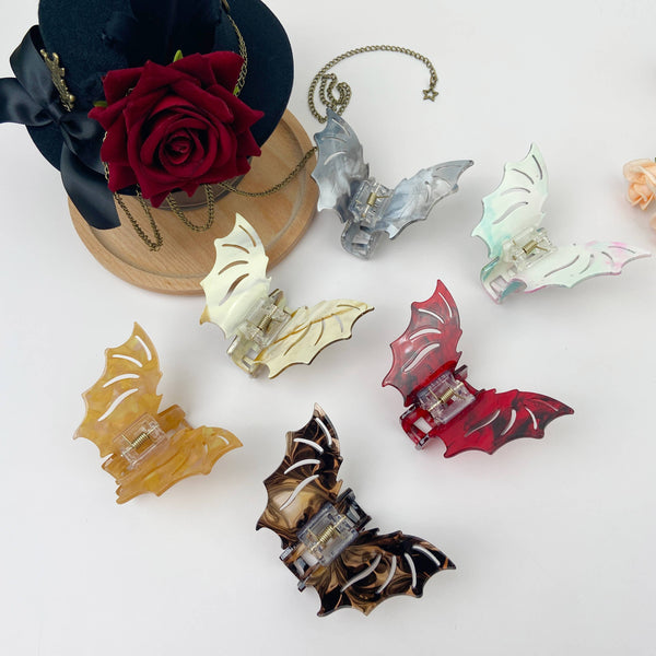 TheDivaSoap - Colorful Bat Hair Clip Halloween: 6