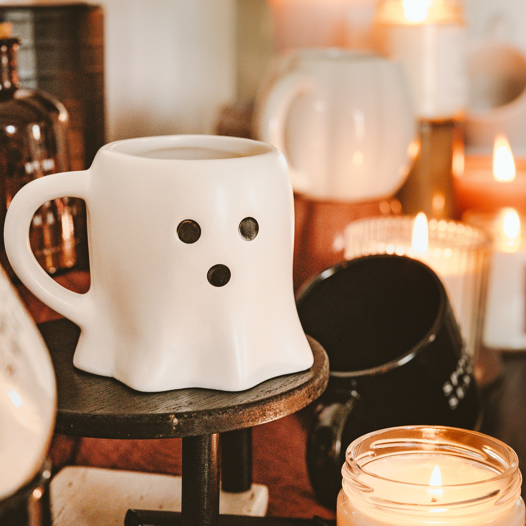 Cream Coffee Mug | Ghost