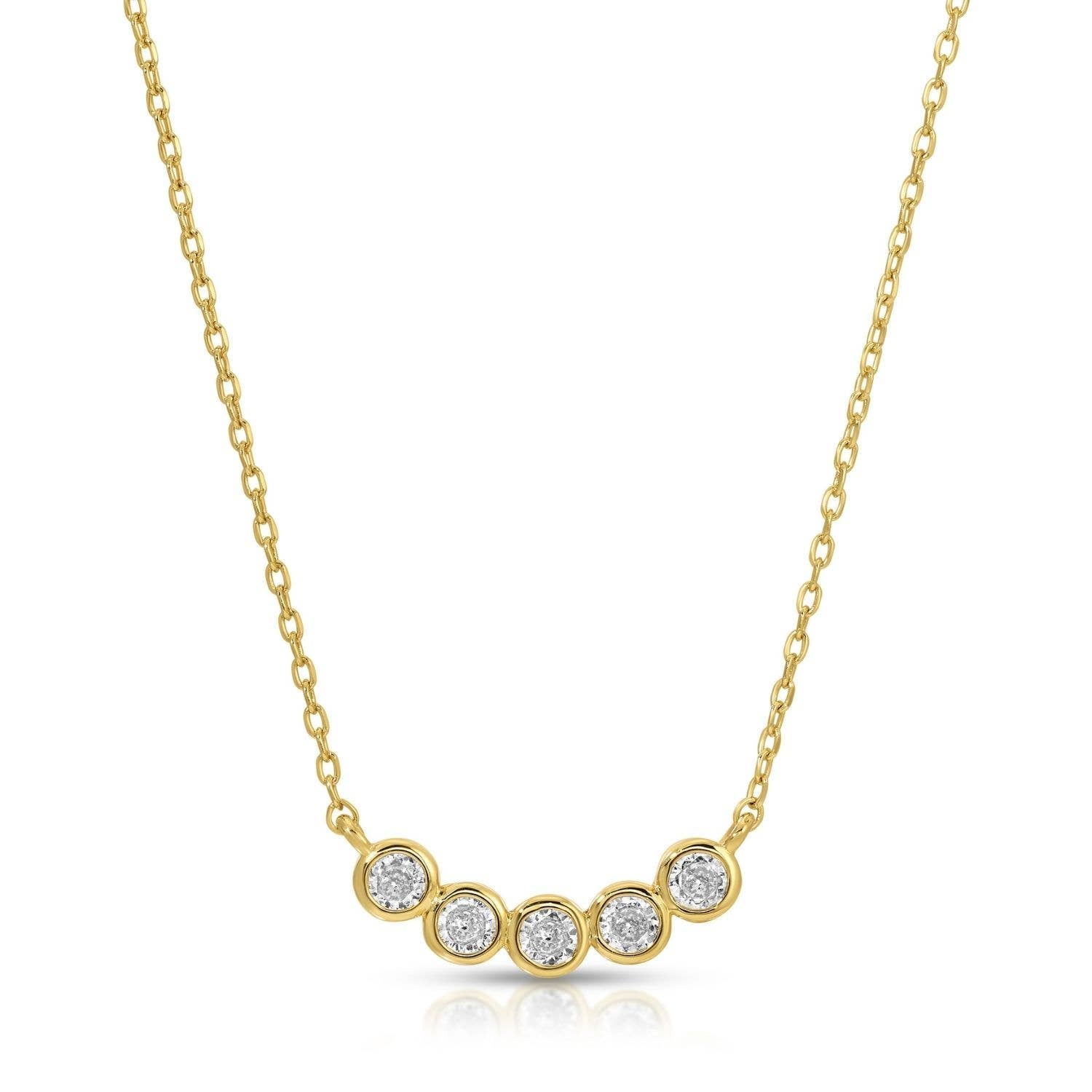 Multi Diamond Necklace