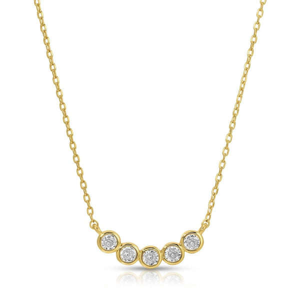 Multi Diamond Necklace
