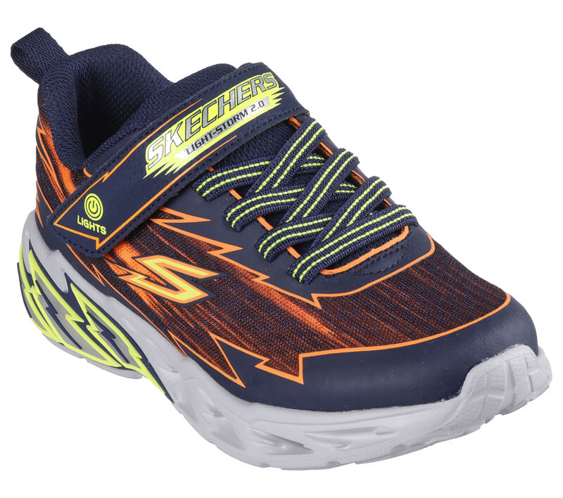 Kids' Bolt Brights | Navy/Orange