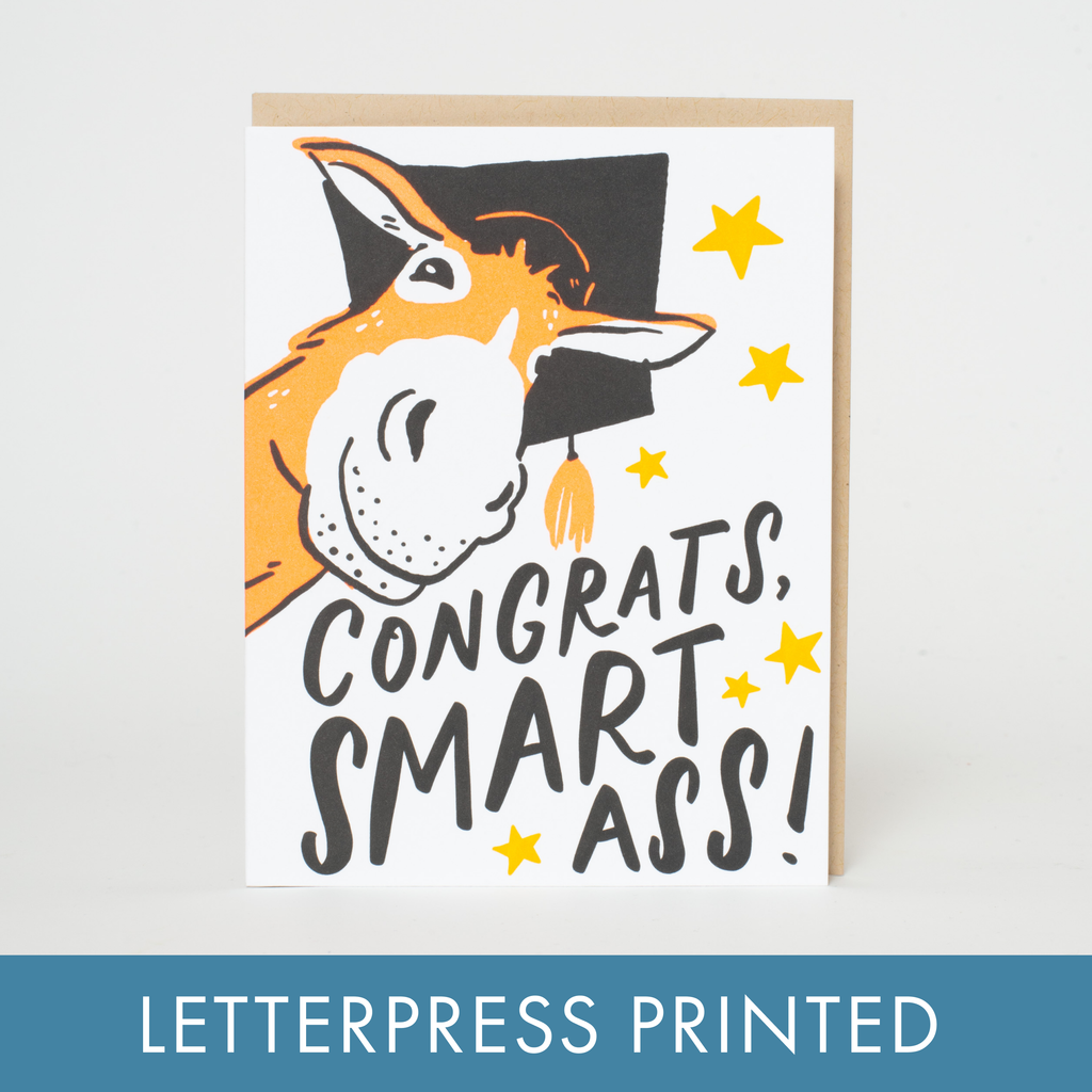 Congrats Card | Graduation Smart Ass