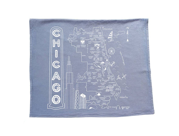 Chicago Tea Towel