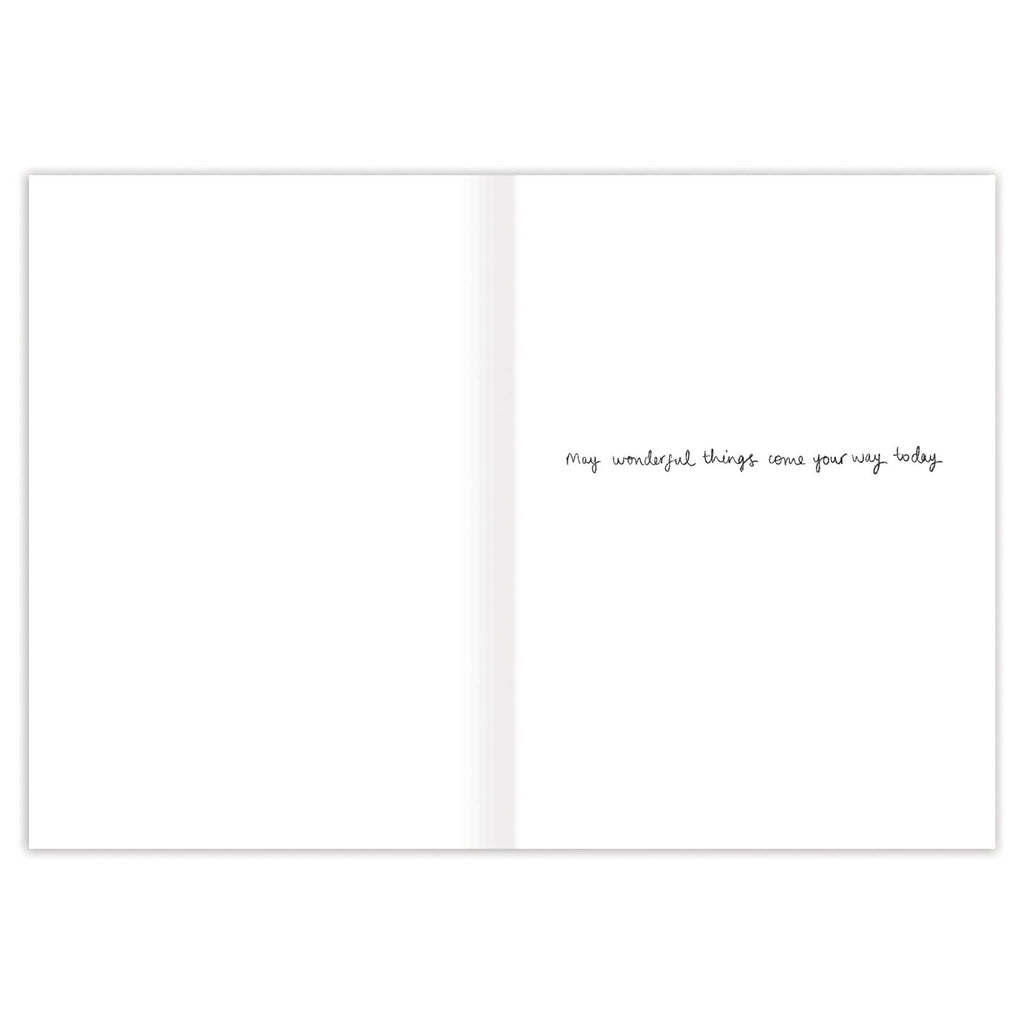 Elephant & Butterfly Birthday Card