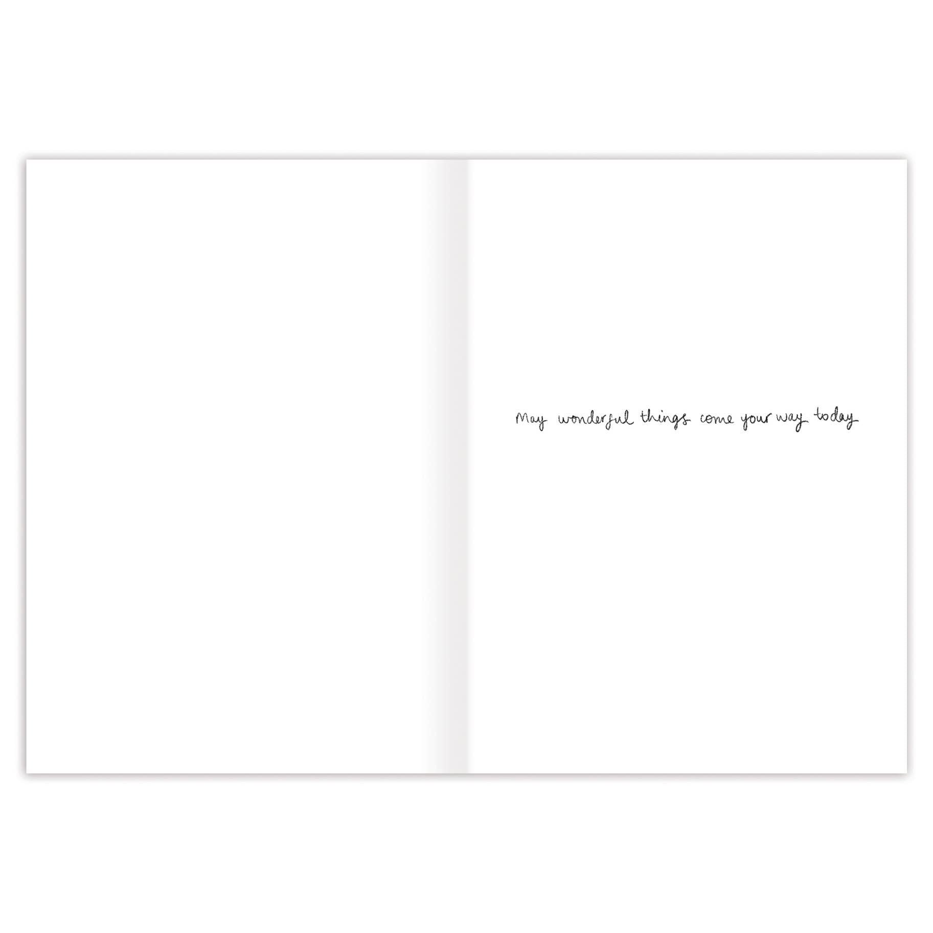 Elephant & Butterfly Birthday Card