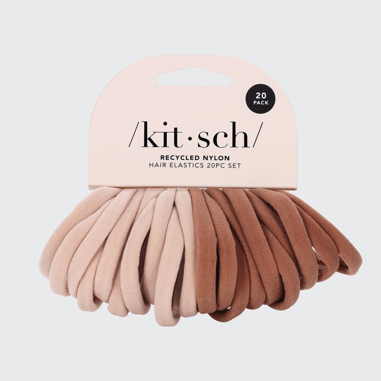 Nylon Elastics 20pc set - Blush