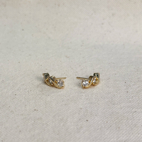 Tipple CZ Stud Earrings