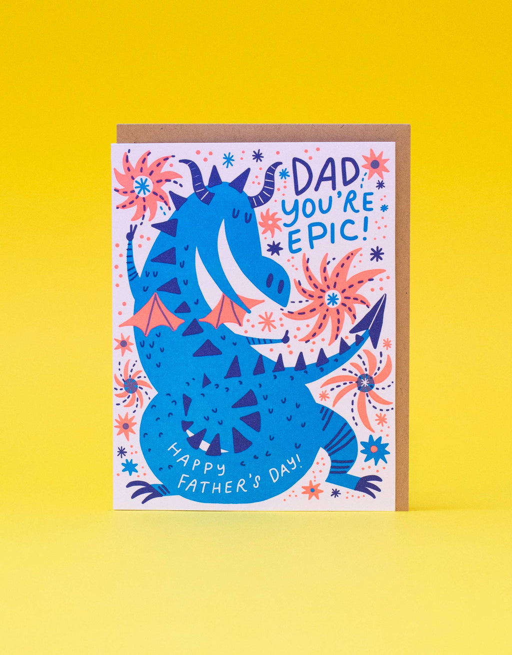 Father's Day Card | Epic Dragon Dad