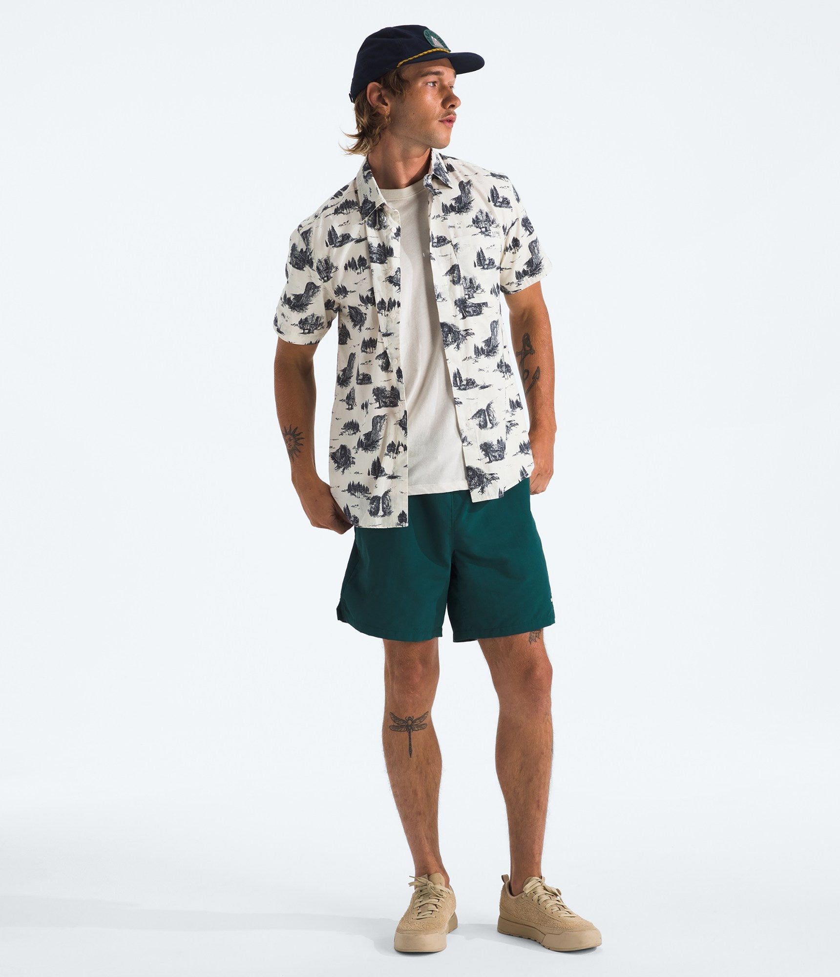 Men's Baytrail Shirt | White Dune Yosemite