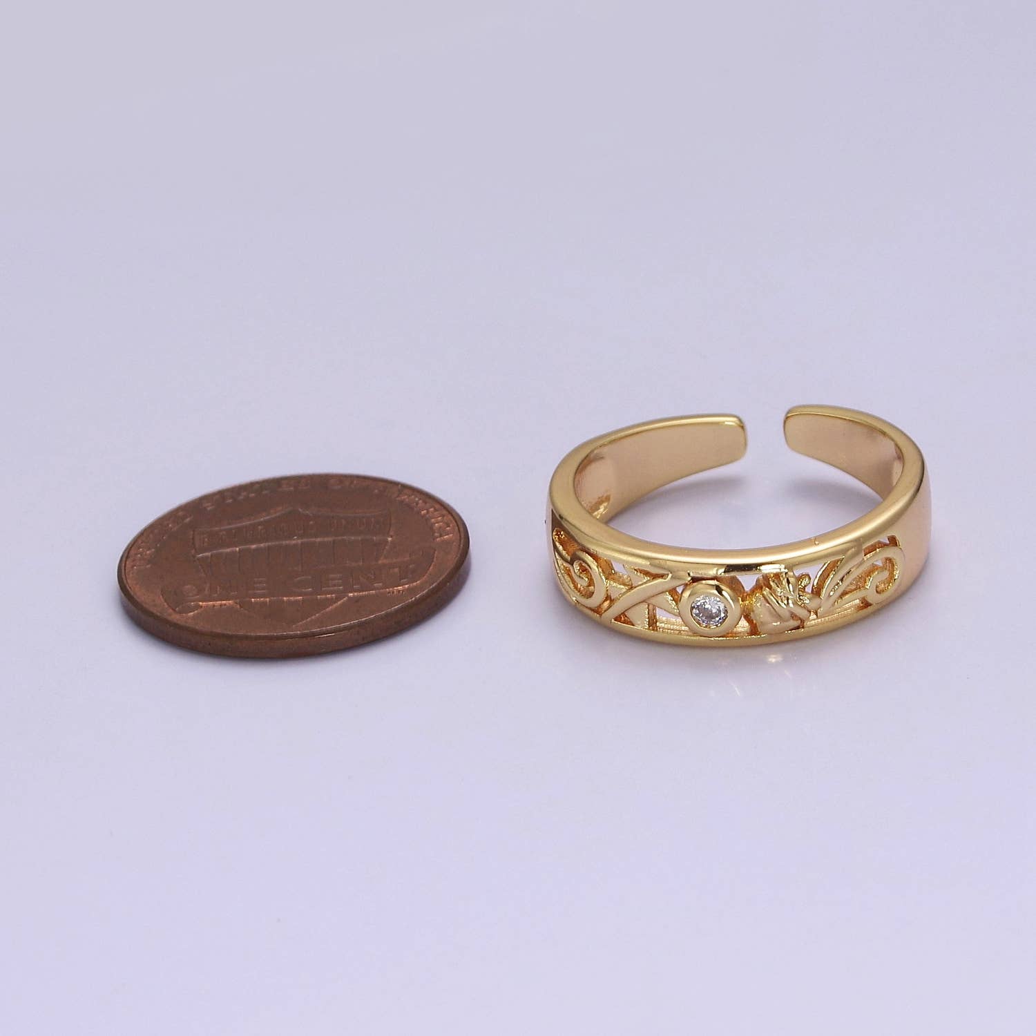 Ornament Adjustable Ring