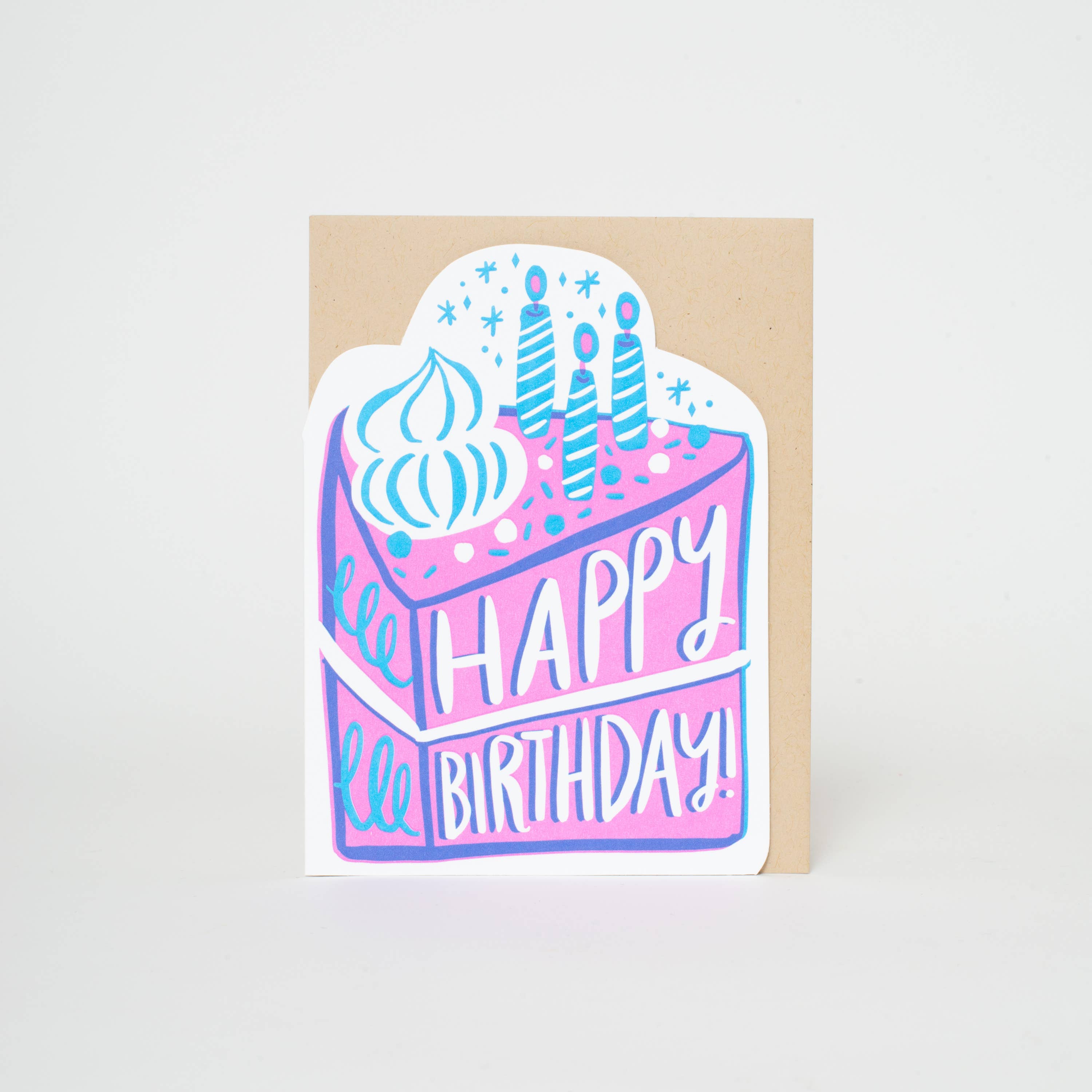 Birthday Card | Birthday Cake Cut-Out