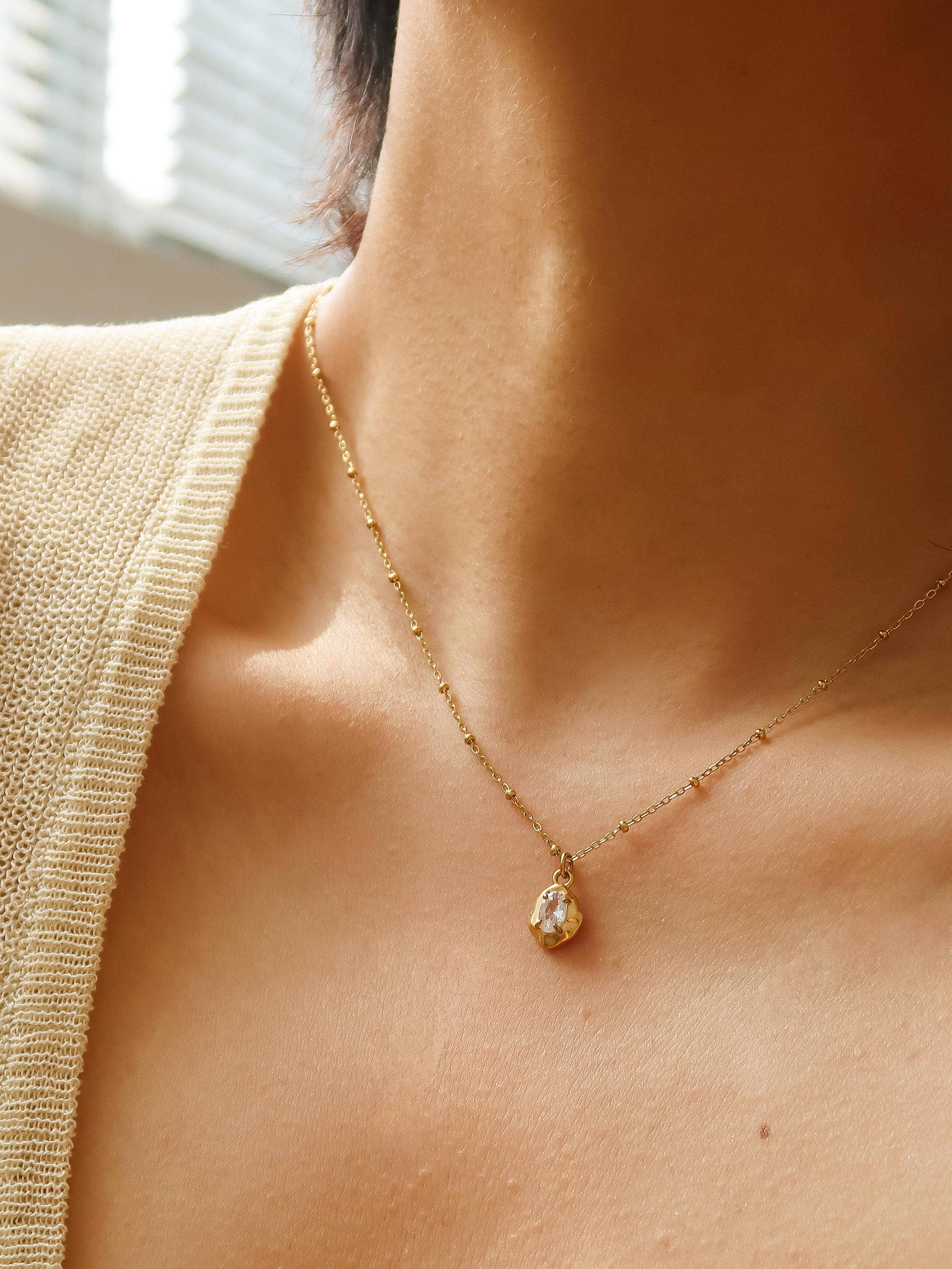 Petite CZ Necklace