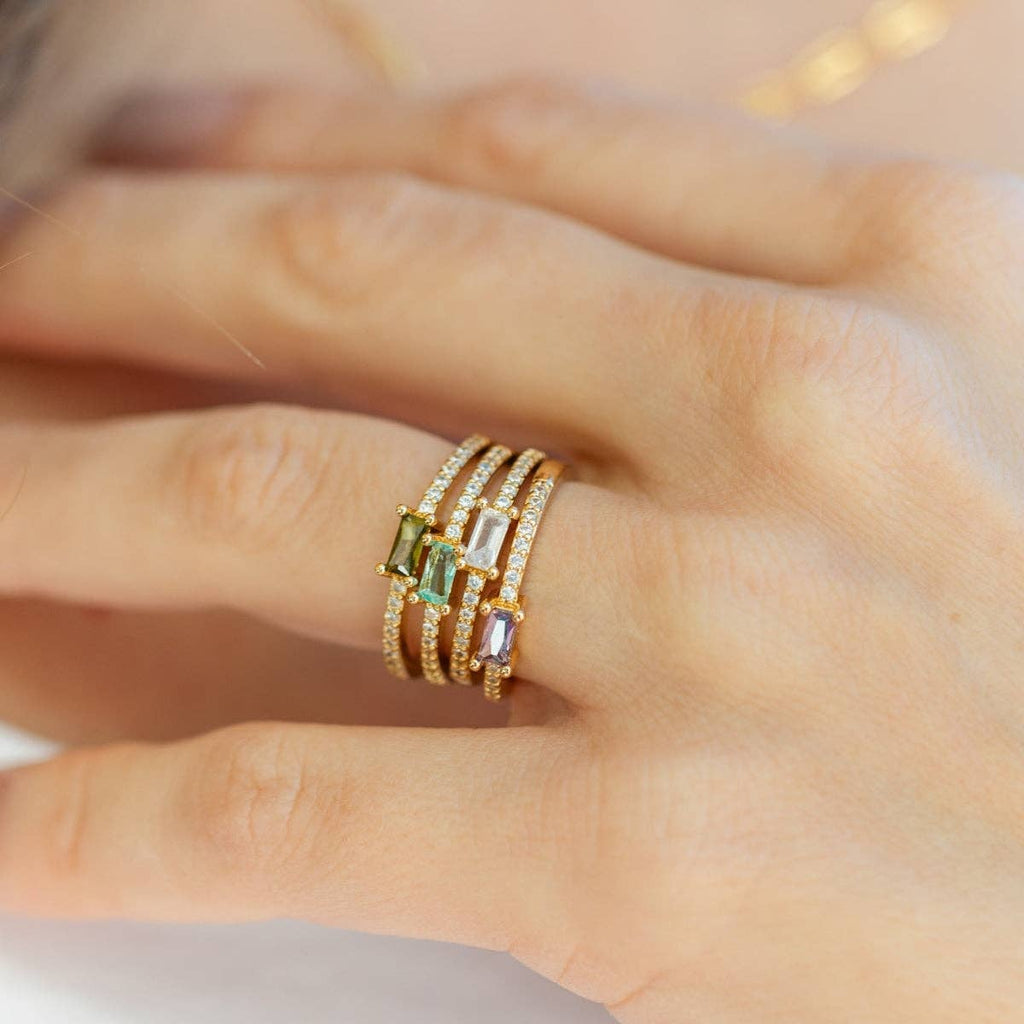 Pave Adjustable Ring