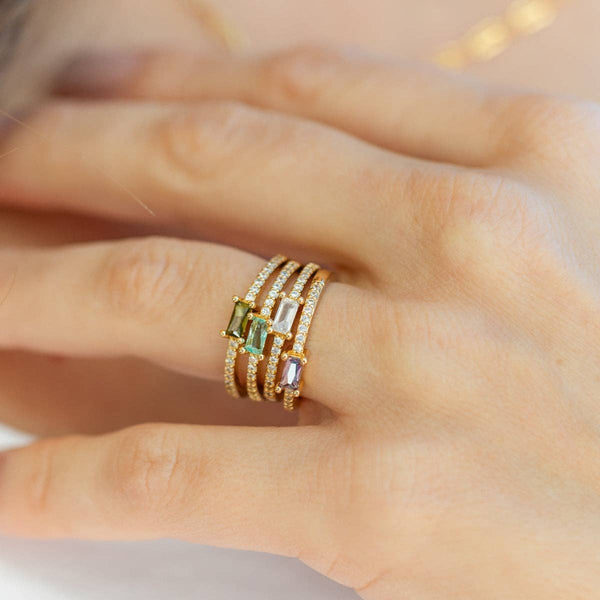 Pave Adjustable Ring