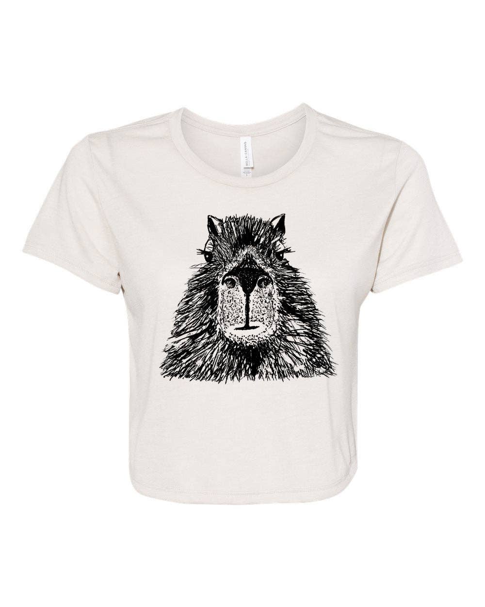 Capybara Crop Tee