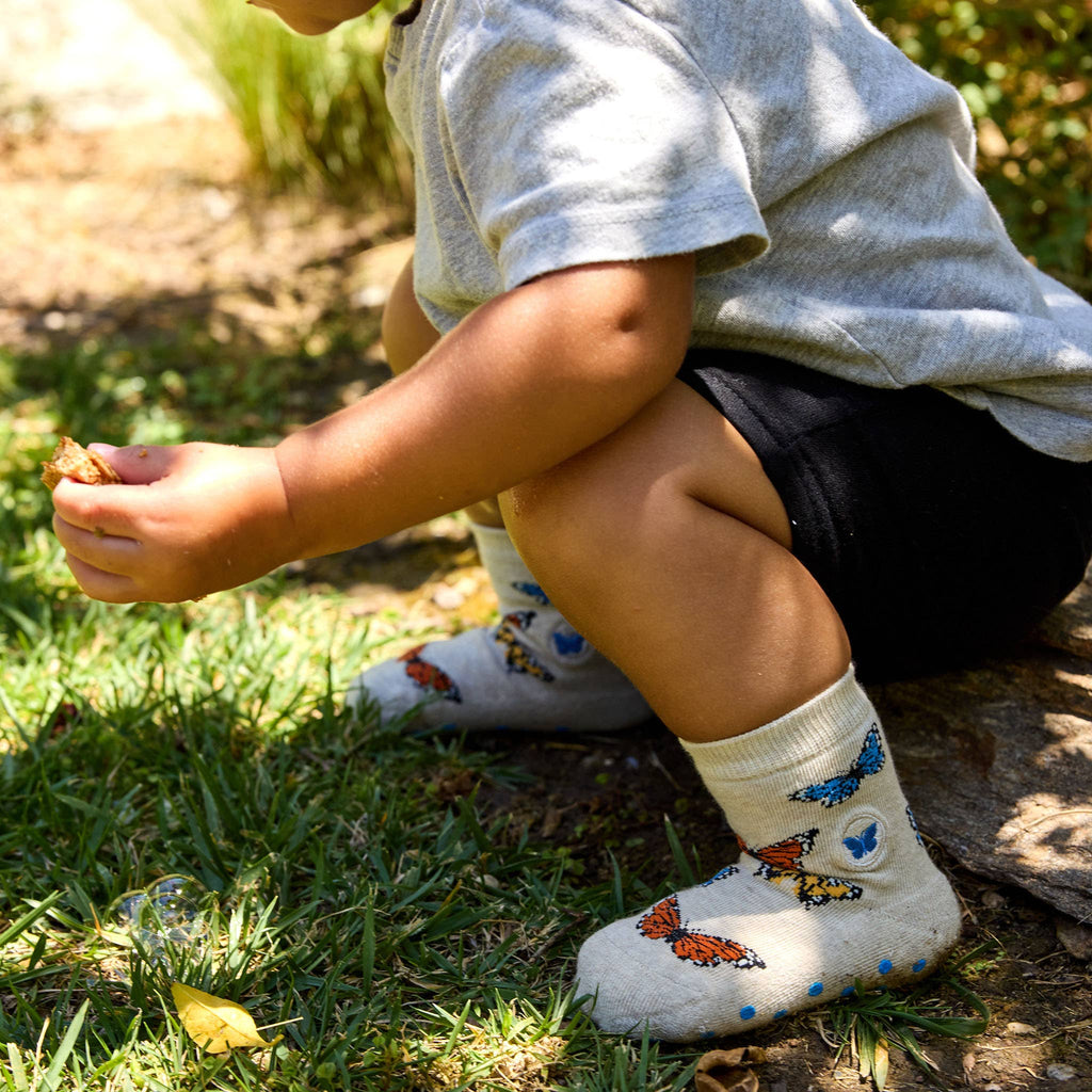 Kids Socks that Protect Butterflies