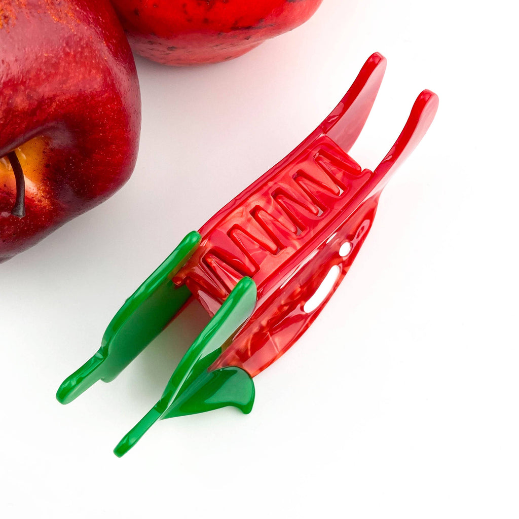 TheDivaSoap - Red Chili Pepper Hair Claw Clip