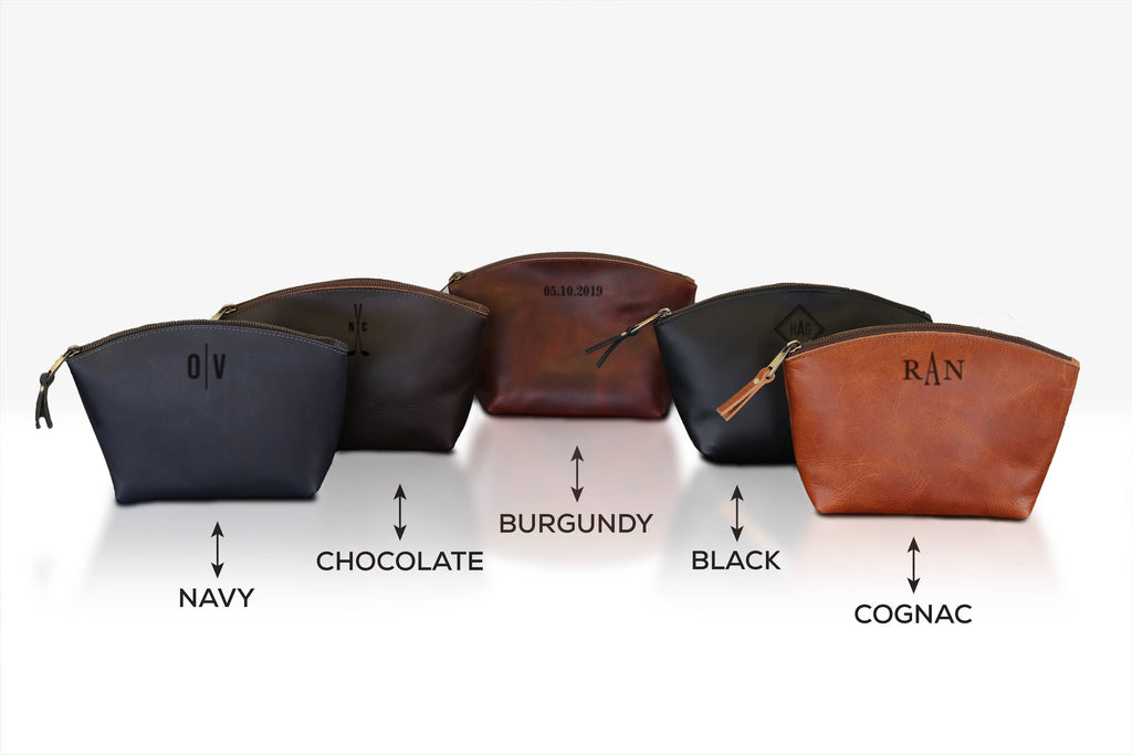 Leather Accessory Bag