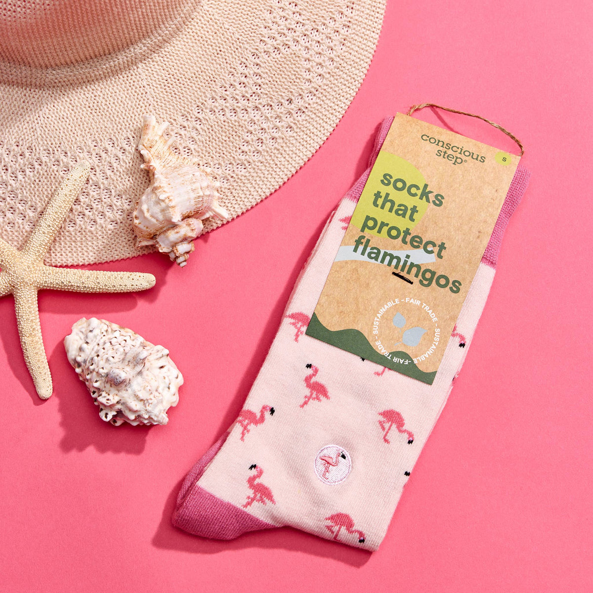 Socks that Protect Flamingos