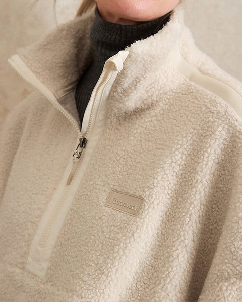 Women's Bacano Fleece Pullover | Cream