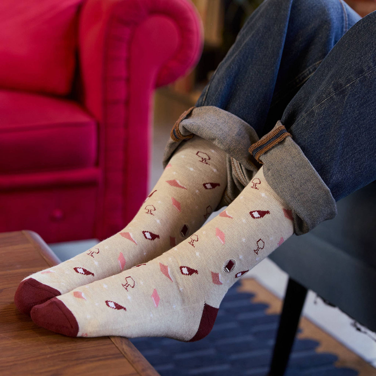 Socks that Give Books | Books and Wine